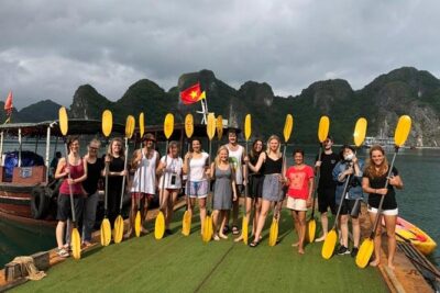 3-Day Cruise on Ha Long Bay with Kayaking, Swimming, Cooking Class,... - Van Gia Floating Village By Kayak Or Rowboat: A Human-Scale Paddle