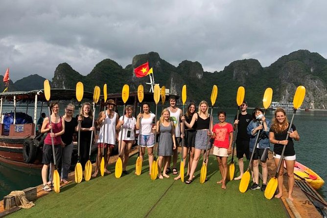 3-Day Cruise on Ha Long Bay with Kayaking, Swimming, Cooking Class,... - Van Gia Floating Village By Kayak Or Rowboat: A Human-Scale Paddle