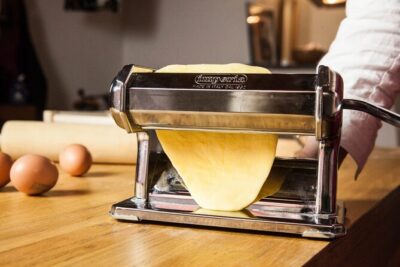 3 Hour Cooking Class: Homemade Pasta and Tiramisu in Venice - Building the dough: 00 flour and shaping tagliatelle or guitar pasta