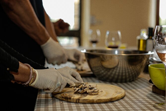 3-hour Tuscan Cooking Class with Wine & Oil Tasting - Podere la Marronaia: a working Tuscan farm feel, not a demo