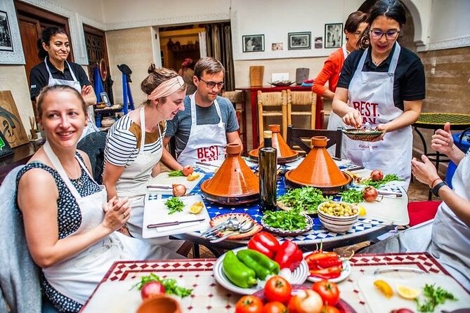 Agadir Cooking Class with Locals - Cooking Tajine: spices, produce, and learning the steps