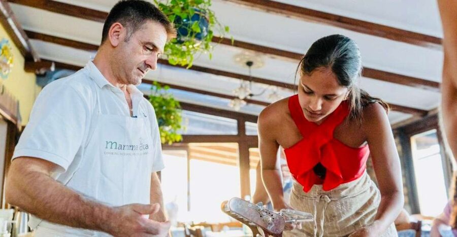 Amalfi: Mozzarella, Fettuccine, and Tiramisù Cooking Class - What You Eat: Lunch or Dinner Paired with Your Work