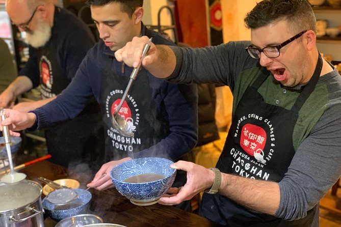 Asakusa Classic Ramen & Crispy Gyoza Cooking Class - Where the class happens: Asakusa’s Chagohan Tokyo kitchen