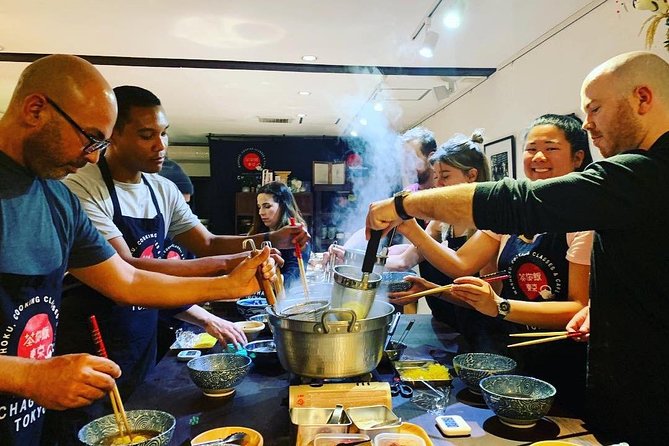 Asakusa Classic Ramen & Crispy Gyoza Cooking Class - Ingredients and equipment: apron, utensils, and no MSG promise