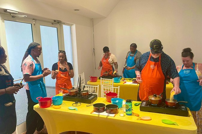 Authentic Bahamian Cooking Class - Goombay House Cooking Studio: Double Workstations and Real Instruction