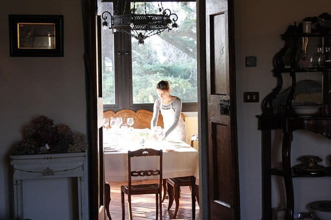 Authentic Florence Cooking Class at Costanza's 1839 Family Estate - The garden tour: where the recipes start to make sense