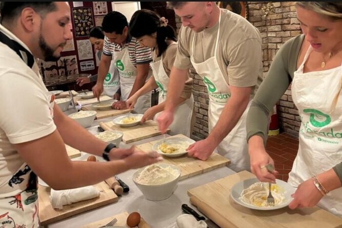 Authentic Pasta and Tiramisù cooking class at spanish steps - Cooking Together, Eating, and the Limoncello Finish