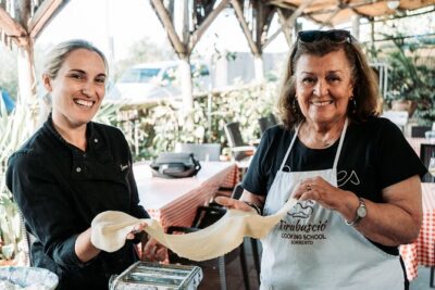 Authentic Pasta Cooking Class in Sorrento with Wine - Entering Vallone dei Mulini: The Easy Start With Shuttle Help
