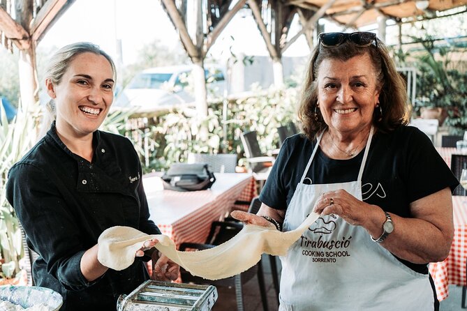 Authentic Pasta Cooking Class in Sorrento with Wine - Entering Vallone dei Mulini: The Easy Start With Shuttle Help