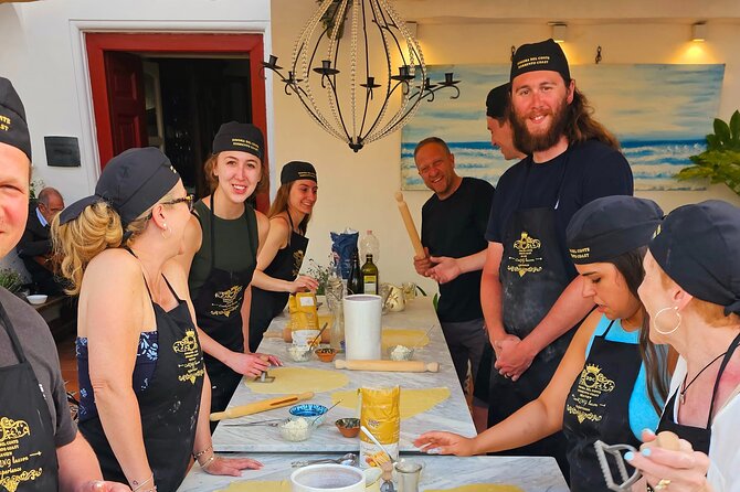 Authentic Pasta & Pizza Cooking Class with Sorrento Coast Pickup - Sorrento Artisanal Pasta and Caprese Ravioli From Scratch