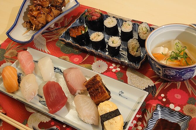 Authentic SUSHI Course Cooking Class - Yakitori Chicken: Skewer Work and Simple Grilling Steps
