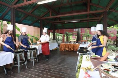 Authentic Thai Cooking Class by Suuko Wellness Spa - Open-kitchen cooking: what “small group” means in real life