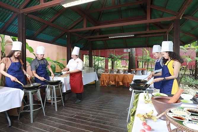 Authentic Thai Cooking Class by Suuko Wellness Spa - Open-kitchen cooking: what “small group” means in real life