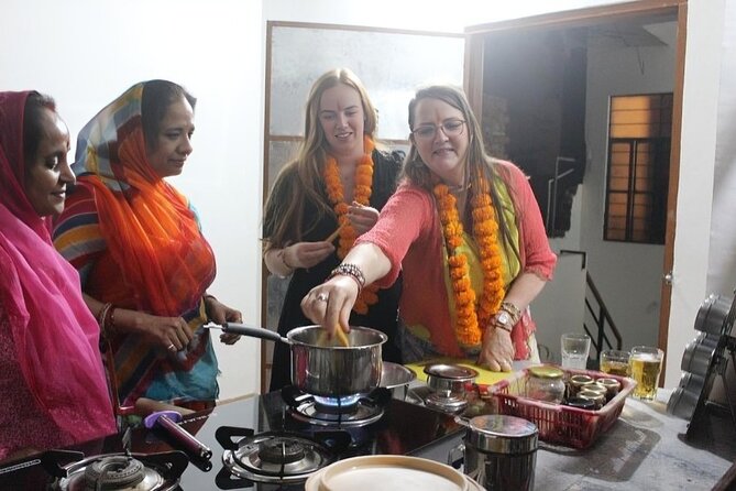 Authentic Traditional Family Cooking class in a Great Ambiance - A roof-terrace open kitchen that actually works in Jaipur heat