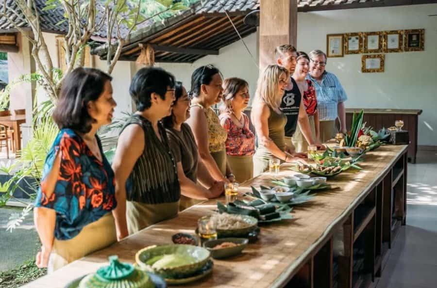 Bali : Experiences of Ubud Paon Cooking Class - The food you make: lunch that closes the loop
