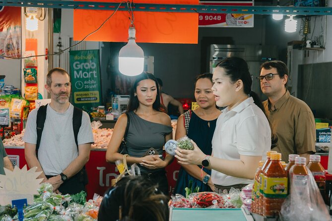 Bangkok Udomsuk Thai Cooking Class with local market tour - The market walk at Khun Yim Market (Udomsuk’s everyday food world)