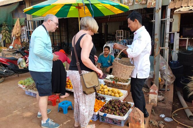 Battambang: Cooking Class and Market Touring - Shopping Ingredients in a Battambang Market (With a Guide, Not a Script)