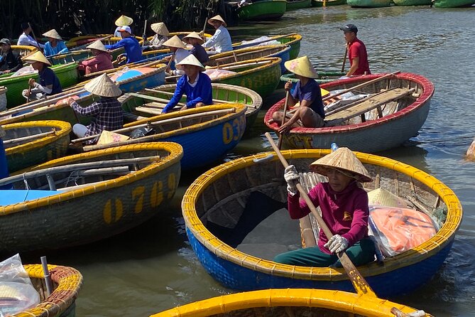 Bay Mau Cooking Class with Market Tour and Basket Boat Ride - Cam Thanh Coconut Village and the Basket Boat Ride
