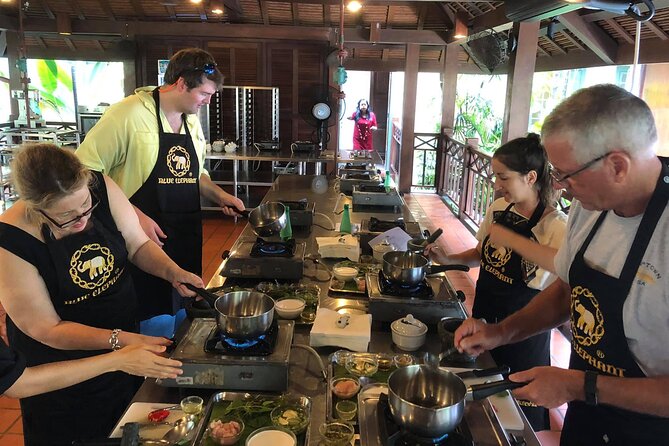 Blue Elephant Thai Cooking Class with Additional Dessert in Phuket - 3:00 pm practice room: your station, your wok, and guided technique