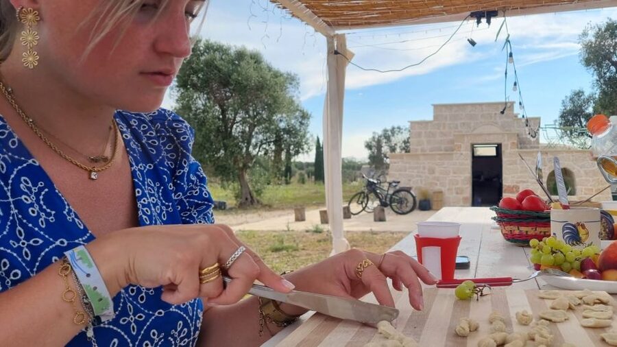 Brindisi: Cooking Class and Tasting in the Olive Grove - A countryside table instead of a classroom set-up
