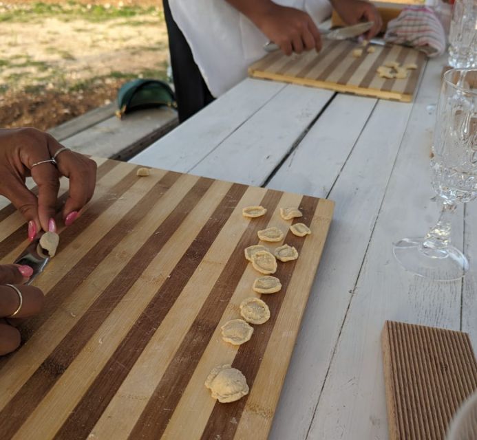 Brindisi: Cooking Class and Tasting in the Olive Grove - Making strascinati: rough, artisanal, and confidently imperfect