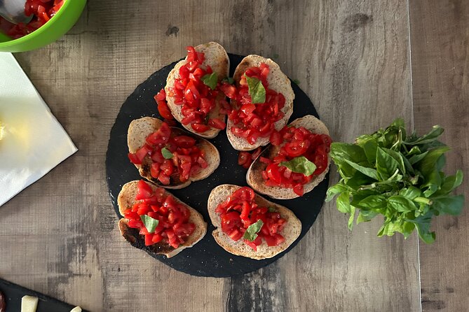 Bruschetta, Fettuccine, Gnocchi, Tiramisu Cooking Class - A Rome cooking class that acts like a dinner party