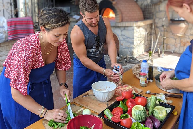 Chania Cooking Class-The Authentic Enjoy traditional Cretan meal - Main event: kleftiko (Thieves dinner) and lamb packets