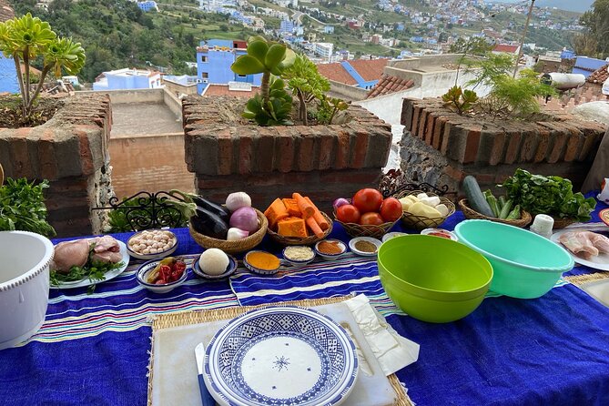 Chefchaouen Private Cooking Class with Mountain View - Choosing Your Menu: Starters, Main, and Dessert