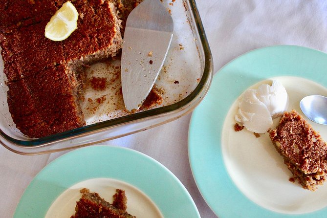Cook with Katerina: Authentic Greek Home Cooking Class in Athens - Dessert: walnut cake with mastiha ice cream or halva mousse