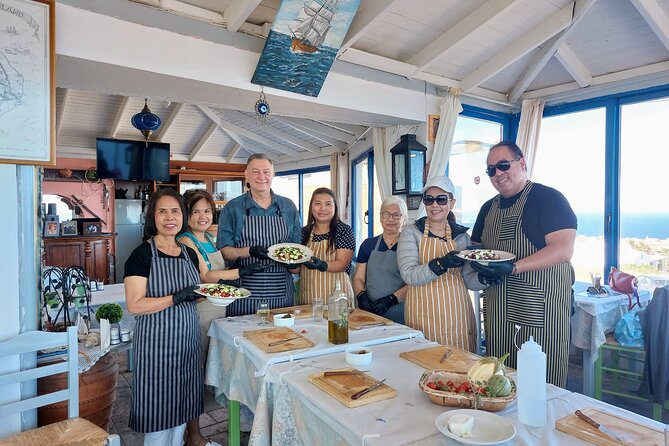 Cooking Class and Wine Tasting in Santorini - Hotel pickup and the small-group comfort advantage