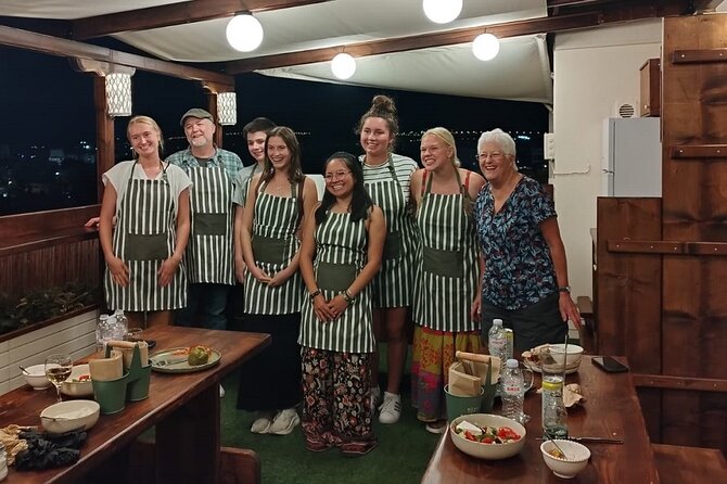 Cooking Class at Diamond Roof Garden - Diamond Roof Garden at 6:30 pm: the rooftop setup