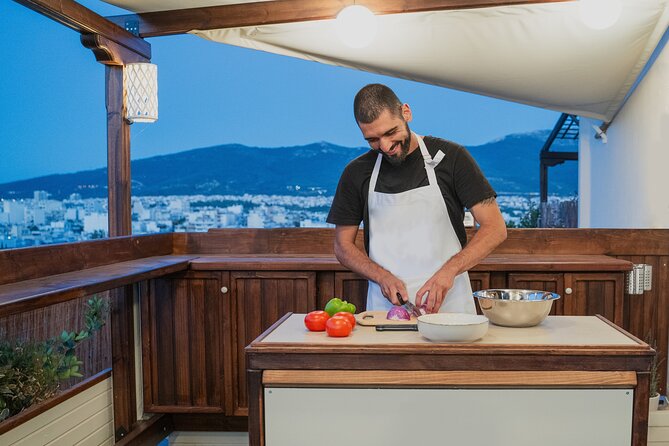 Cooking Class at Diamond Roof Garden - Meet Sotiris and the team: a class built for doing