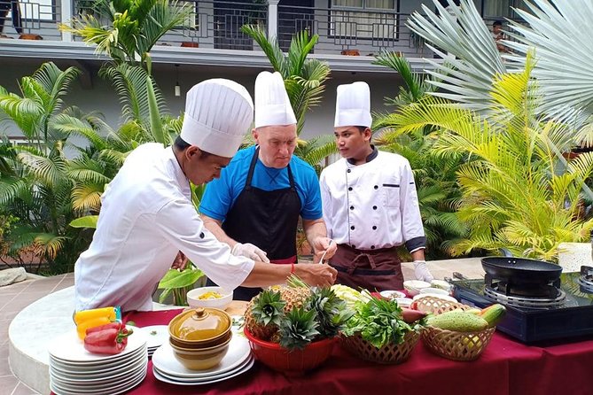 Cooking Class By Reveal Angkor Hotel Siem Reap - Time Slots, Private Group Size, and the Old Market Area Location