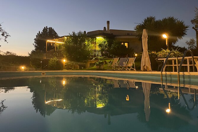 Cooking class, dinner and wine tasting near Lecce - Your First Pour: Aperitif by Pool or Fireplace