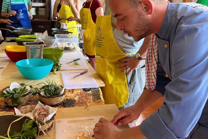 COOKING CLASS in Taormina at Chef Massimo HOUSE!! - Chef Massimo’s House Kitchen: Views, Teamwork, and Real Cooking