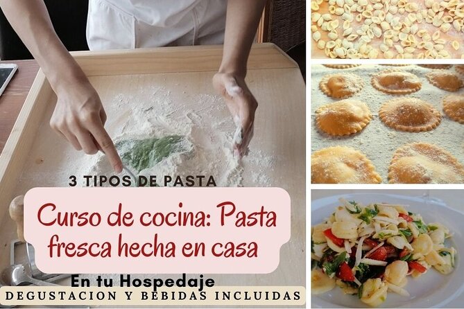 Cooking Class in your accommodation: Fresh handmade pasta - Price and value: $142.30 per person in perspective