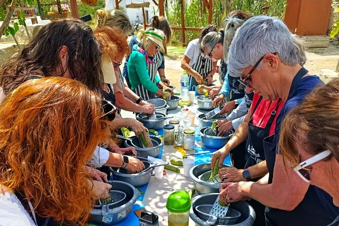 Cooking Class Sunset Dinner and Tour in Paros Farm - Garden tour first: how the ingredient gathering changes the meal