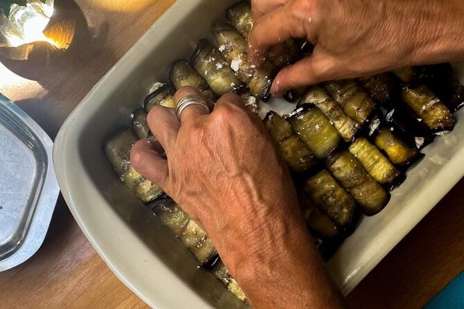 Cooking class, traditional Greek cuisine, on a Greek island - Price and value: $157.28 for seven dishes plus lunch