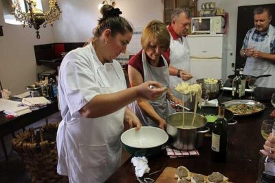 Cooking class, visit to the wine cellar, 2500 year old granaries - The Private Chef Experience: English Instruction and Real Technique