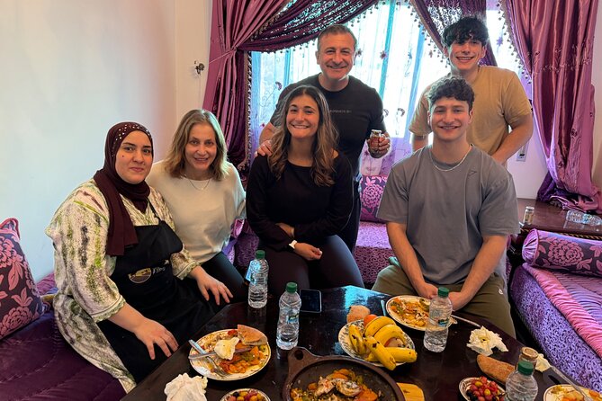 Cooking class with a local family with Chef Latifa - Local dishes - The market walk in Tangier: where flavor starts