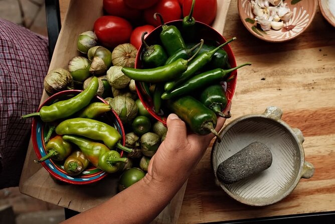 Cooking class with a traditional Oaxacan cook - English support, small groups, and the value of learning for real