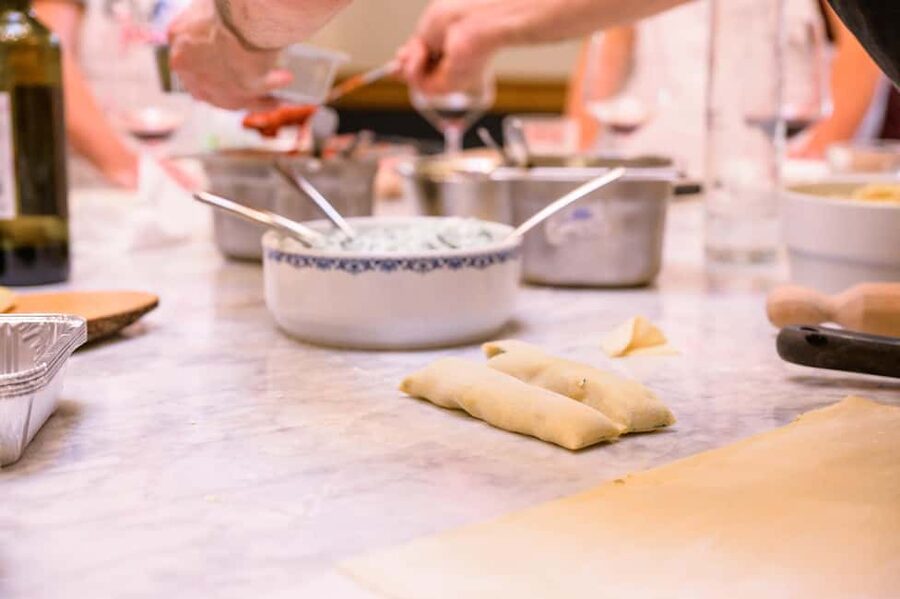 Cooking Class with Carbonara, Pesto Making, Lasagna, Cannoli - Lunch or Dinner + Unlimited Tuscan Wine: the part you’ll remember