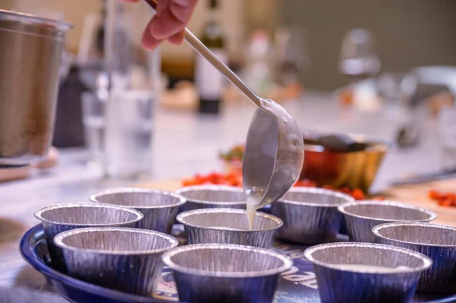 Cooking Class with Carbonara, Pesto Making, Lasagna, Cannoli - Gnocchi with Homemade Pesto: Ligurian style, basil-forward flavor
