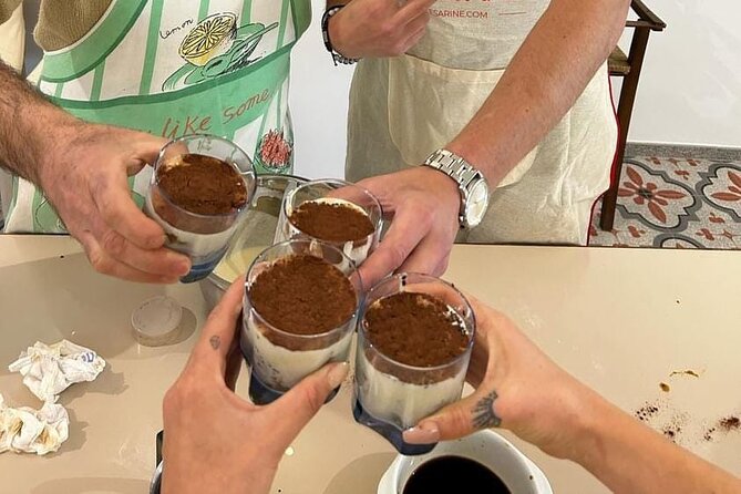 Cooking class with Pasta, mozzarella and Tiramisu with wine - How long it takes and what the timing feels like