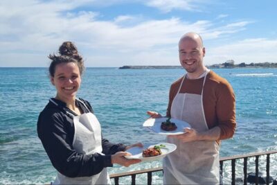 Cooking Class with Seaview with Chef Mimmo - The Start: Wine Tasting, Focaccia, Cheese, and Cold Cuts