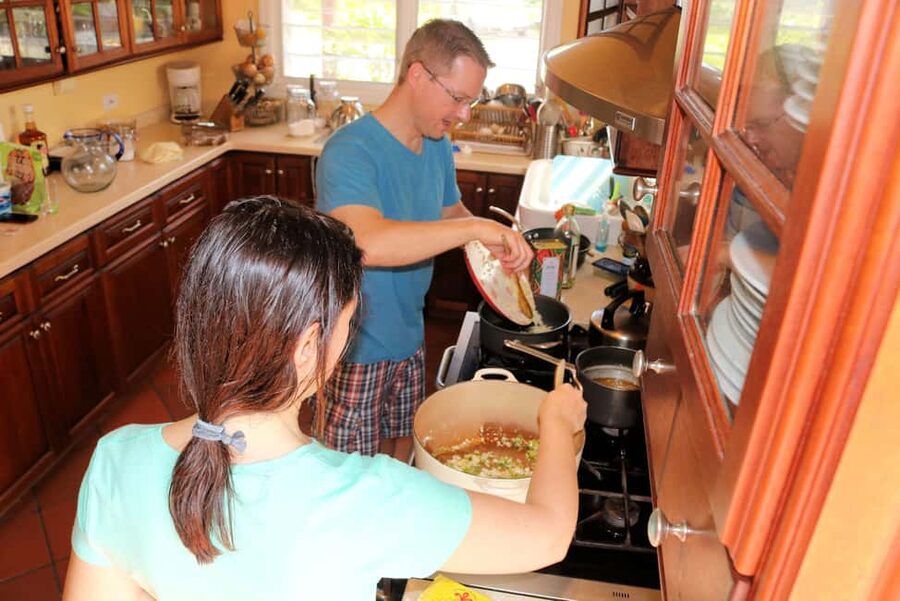 Coordinating Curry Cooking Class - Lunch on the veranda: the Caribbean Sea view you can taste