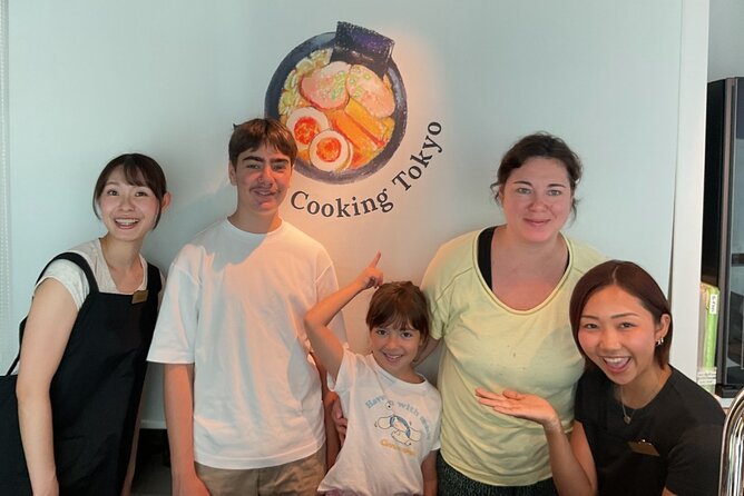 Cozy Tokyo Class: Ramen, Sushi, Sake Pairing & Cultural Exchange - A cozy Tsukishima kitchen with real conversation