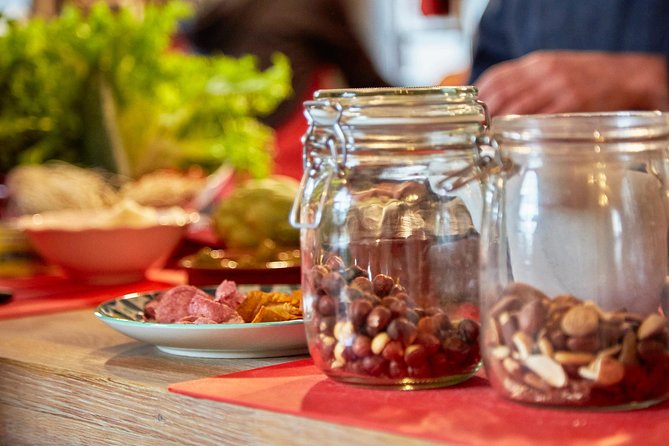 Dalí Museum + Market to Fork hands-on cooking class with Chef Yves - Eating on a rooftop with skyline views