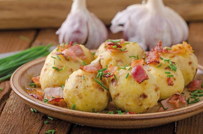 Dinner Cooking Class - Prezels, Dumplings, Apple Strudel & Music - Speck Dumplings (and Cheese Dumplings): farmer-style comfort in one main course