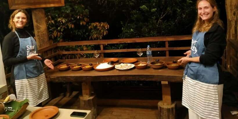Ella : Cooking class with amazing Spice Garden Tour - What happens after cooking: Banana-leaf dining and take-home recipes